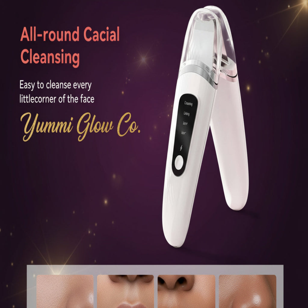 Skin Scrubber Face Spatula Facial Skin Exfoliator Scraper And Blackhead Remover Pore Cleaner With Face Lifting Deep Cleansing Face Lifting Machine For Blackhead Extractor