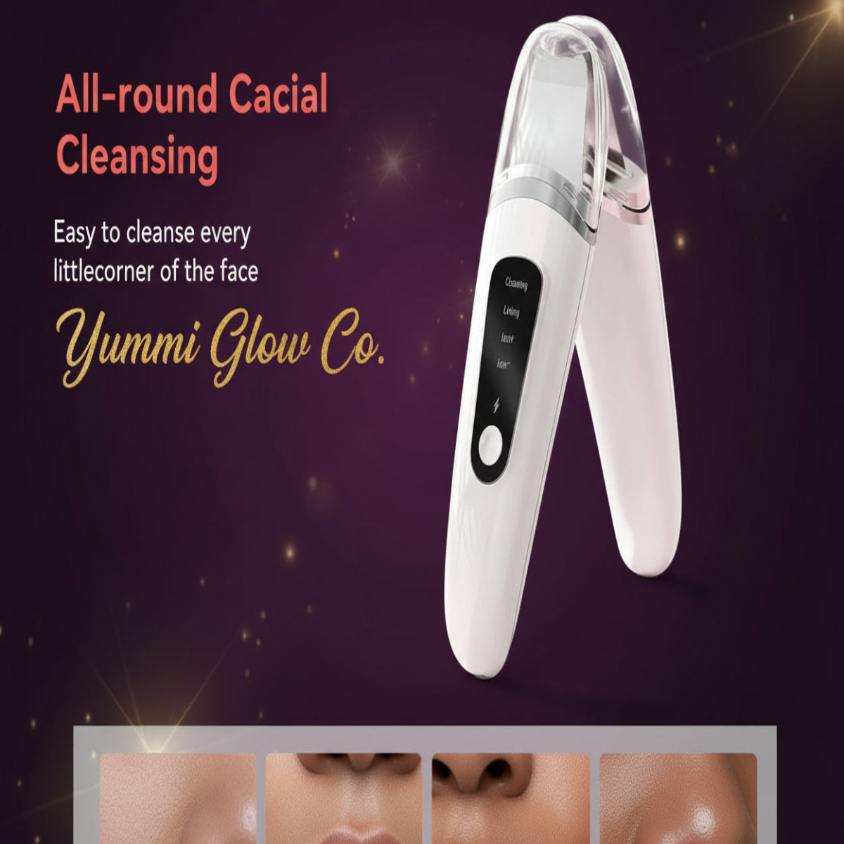Skin Scrubber Face Spatula Facial Skin Exfoliator Scraper And Blackhead Remover Pore Cleaner With Face Lifting Deep Cleansing Face Lifting Machine For Blackhead Extractor