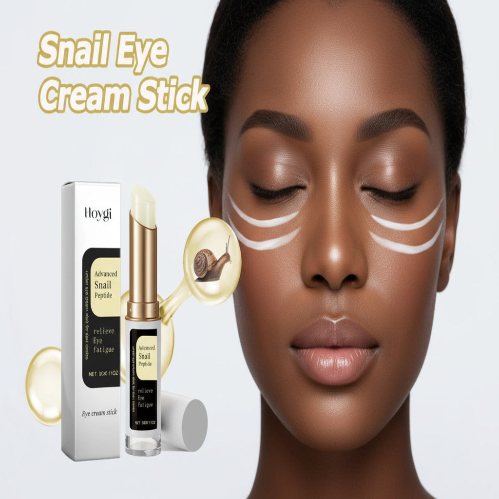 Snail Eye Cream Stick Collagen Fade Fine Lines Wrinkle Lightening Dark Circles Firming Eye Bags Puffiness Moisturizing Eye Cream