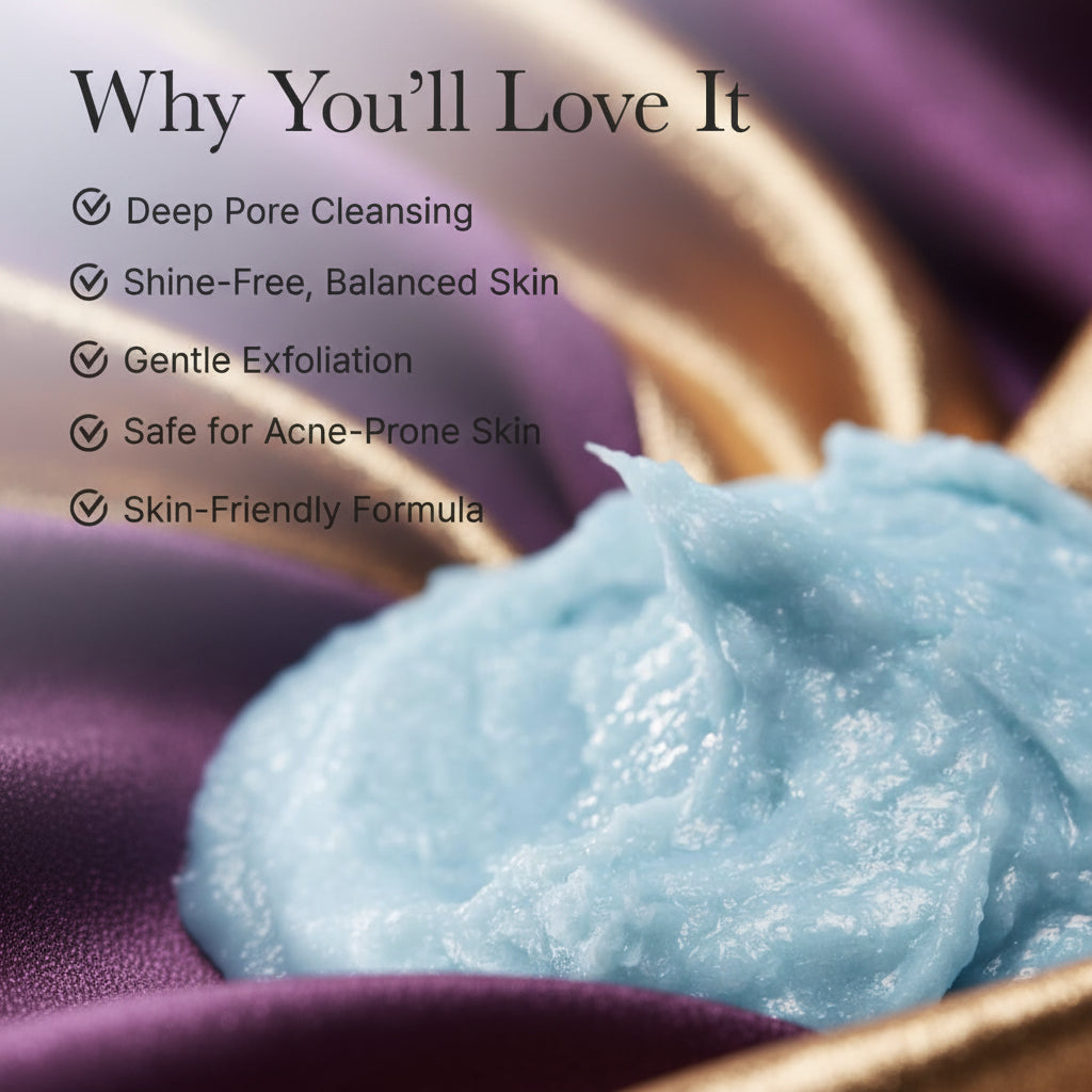 Arencia Fresh Blue Hyssop Rice Mochi Cleanser