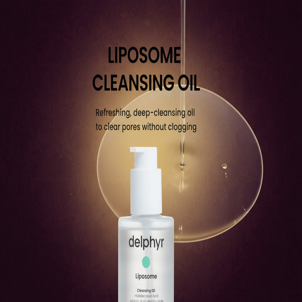 Liposome Daily Cleansing Oil, Gentle Makeup & Blackhead Remover for Sensitive Skin with Centella Asiatica TECA, Korean Skincare for Trouble Care (6.76 Fl. Oz., 200Ml)