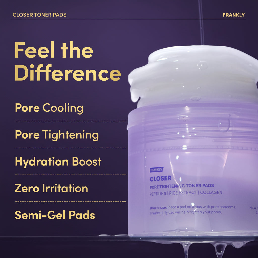 Frankly Closer Pore Tightening Toner Pads