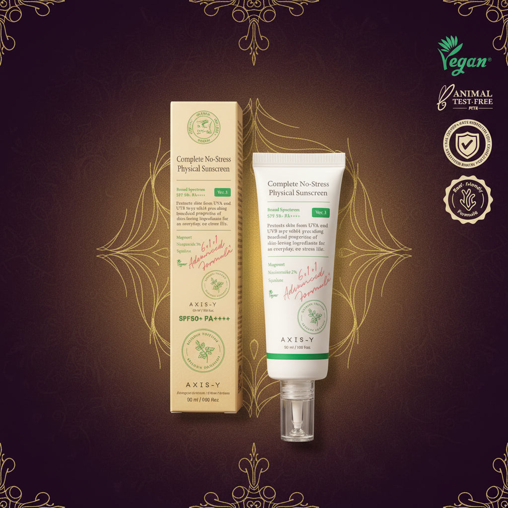 AXIS-Y Complete No-Stress Physical Sunscreen SPF50+ PA++++