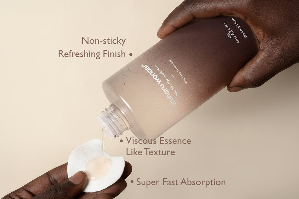 Wonder Black Rice Hyaluronic Toner 10.1 Fl.Oz / 300Ml | Face Moisturizer, Facial Toner for All Skin Types | Vegan, Cruelty Free, Ewg-Green