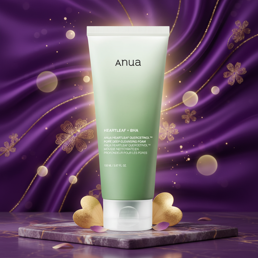 ANUA Heartleaf Quercetinol Pore Deep Cleansing Foam