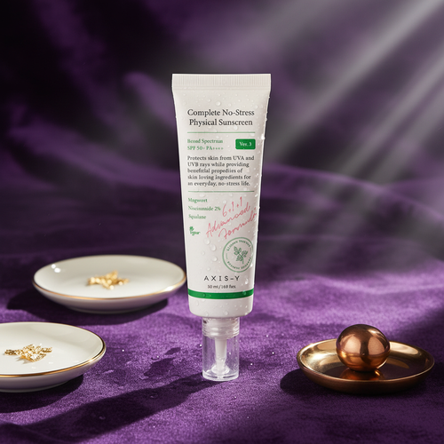 AXIS-Y Complete No-Stress Physical Sunscreen SPF50+ PA++++ Branded Image