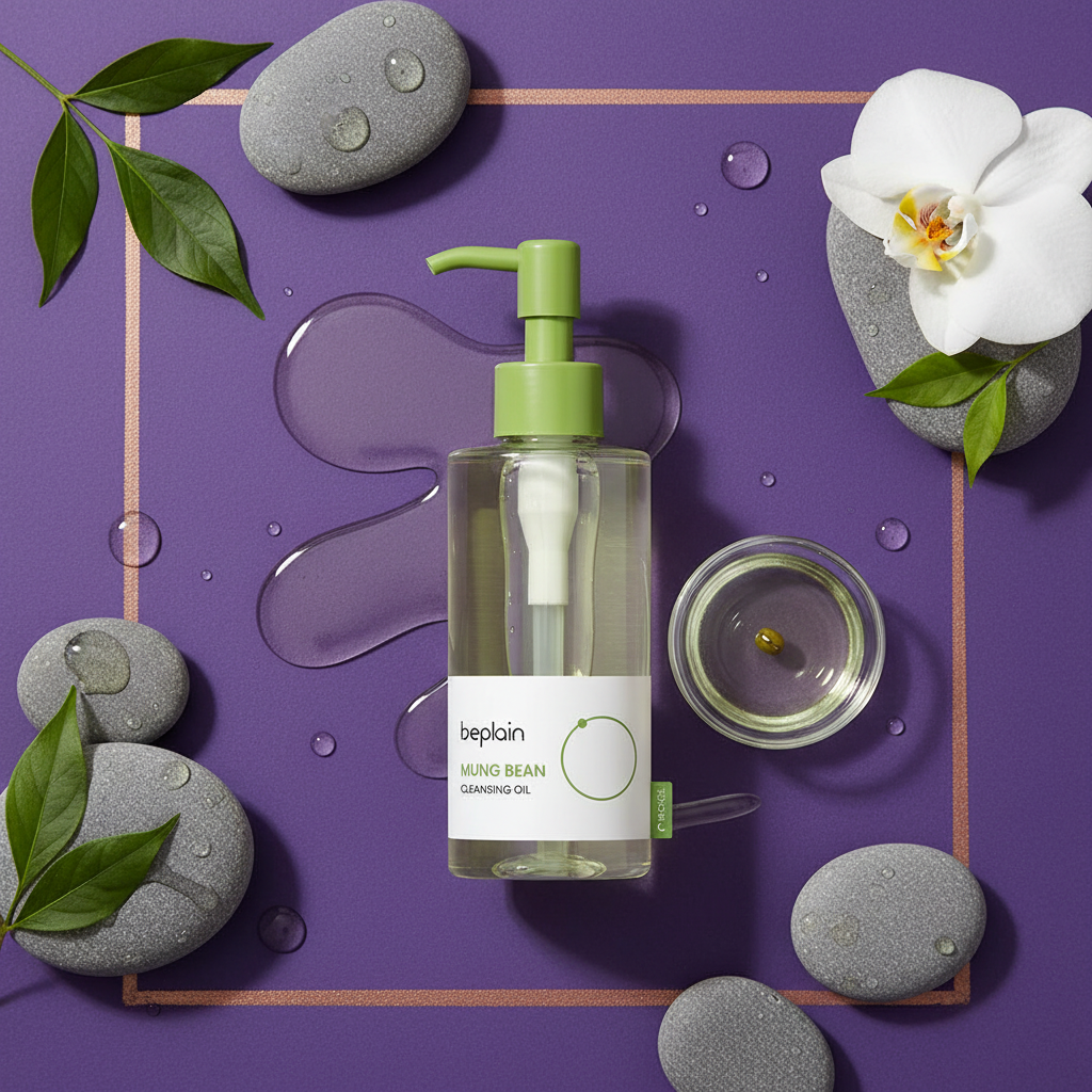beplain Mung Bean Cleansing Oil Branded Image