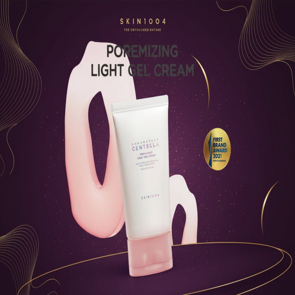 Madagascar Centella Poremizing Light Gel Cream 2.53 Fl.Oz (75Ml) | Tightens Pores | Soothes Irritated Skin