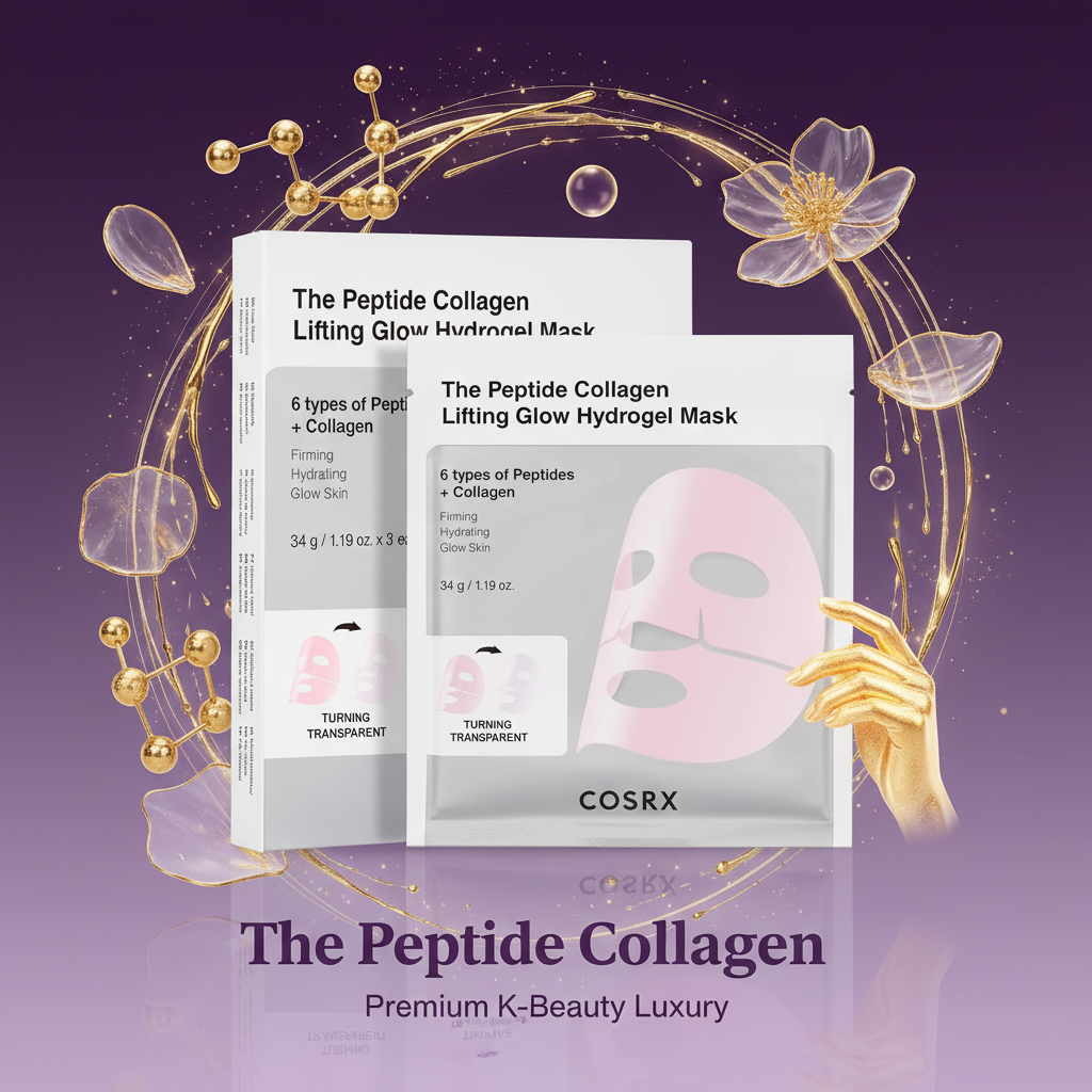 Cosrx The Peptide Collagen Lifting Glow Hydrogel Mask