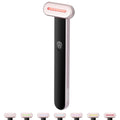 Red Light Therapy Wand for Face, 7-Color LED Facial Wand Red Light Therapy Device with Heatig Therapy| Microcurrent Vibrating Massage, Portable LED Beauty Wand for Face, Neck