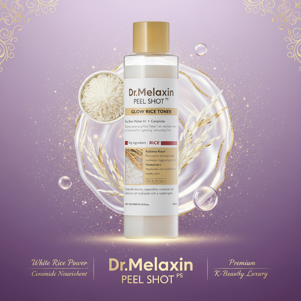 Dr. Melaxin Peel Shot Glow White Rice Toner