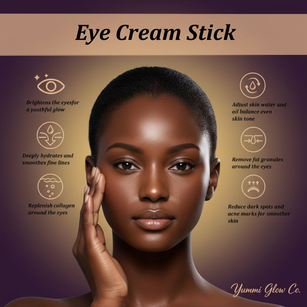 Snail Eye Cream Stick Collagen Fade Fine Lines Wrinkle Lightening Dark Circles Firming Eye Bags Puffiness Moisturizing Eye Cream