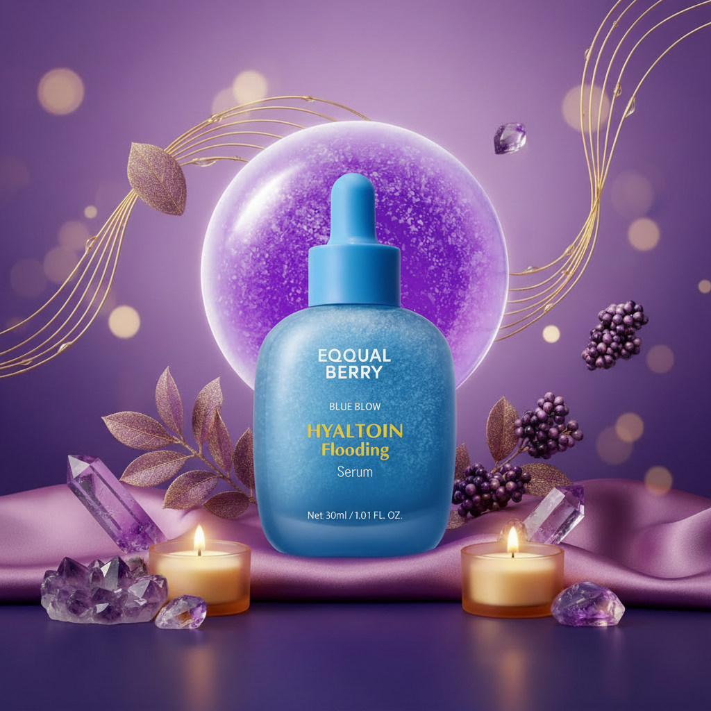 EQQUALBERRY Hyaltoin Flooding Serum - Blue Product Version