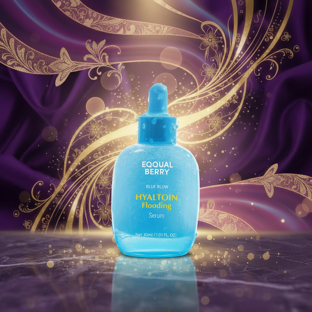 EQQUALBERRY Hyaltoin Flooding Serum - Using Actual Product References