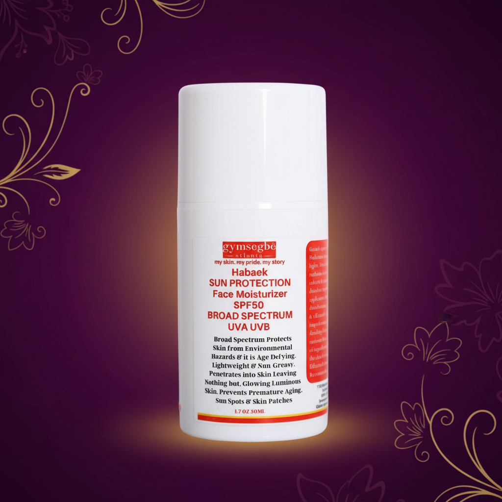 Habaek Sun Protection Face Moisturizer SPF50 - Yummi Glow Co. Branded