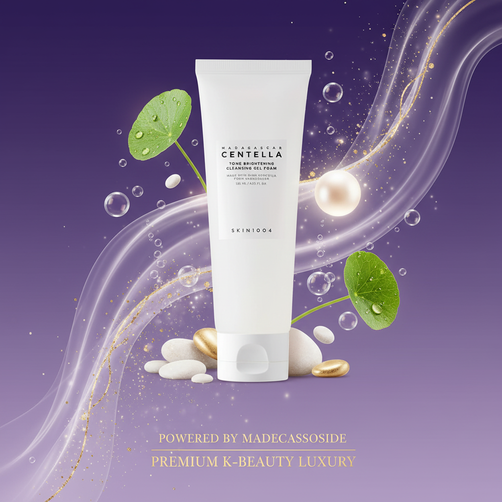 Madagascar Centella Tone Brightening Cleansing Gel Foam