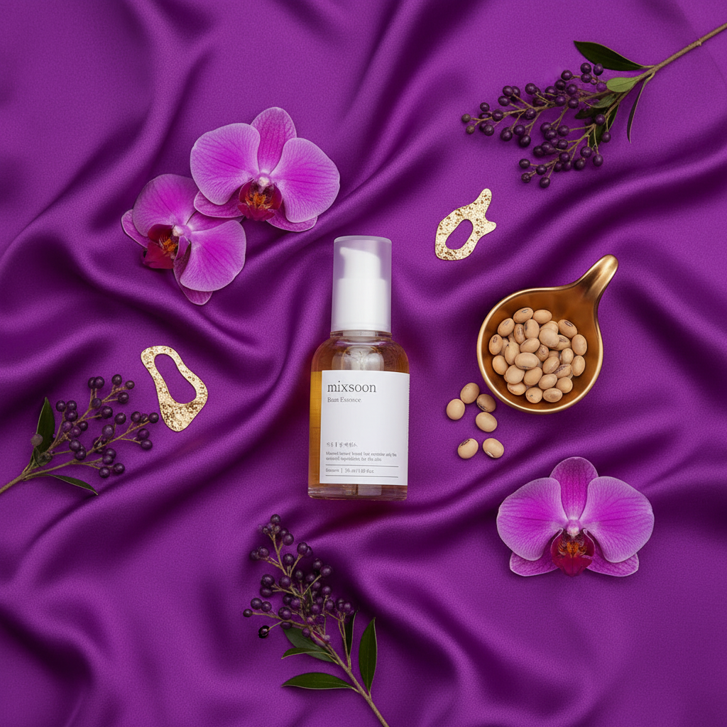 Mixsoon Bean Essence Flat Lay