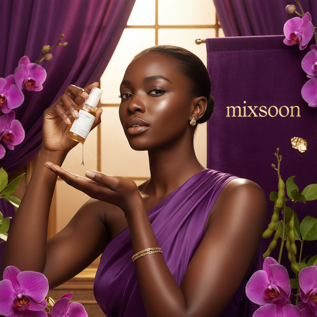 Mixsoon Bean Essence with Black Woman