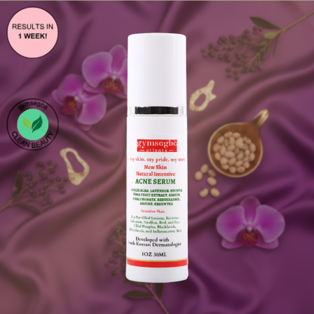 New Skin Natural Intensive Acne Serum - Yummi Glow Co. Branded