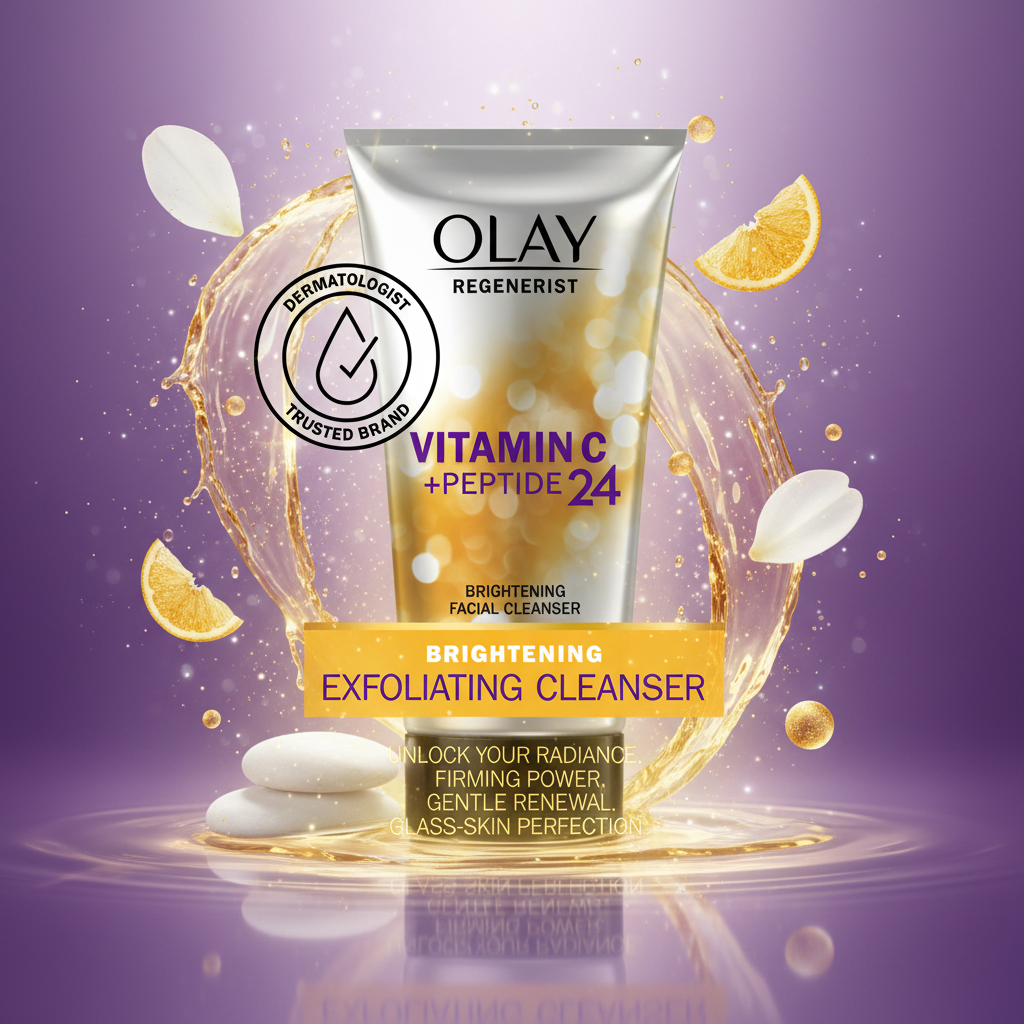 Olay Regenerist Vitamin C + Peptide 24 Face Wash