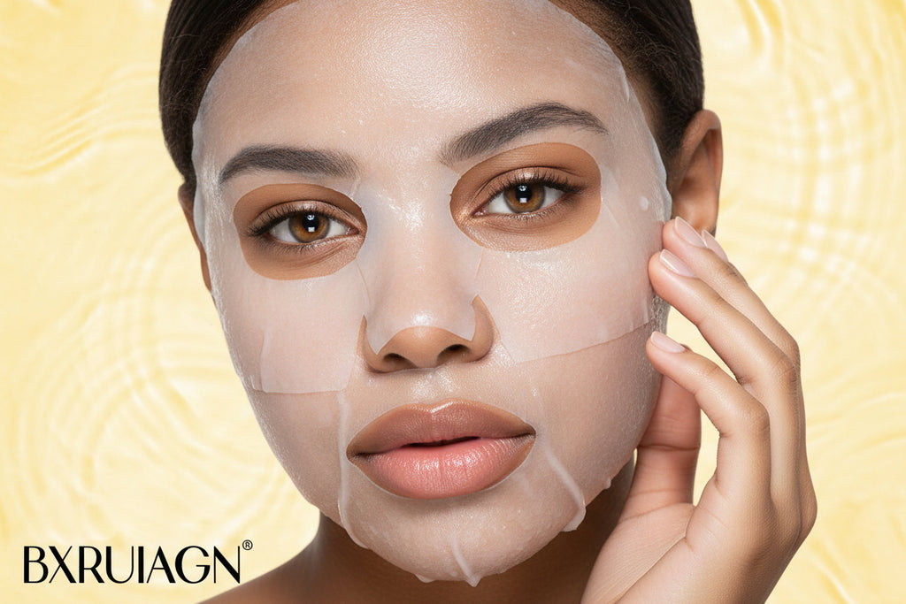 BXRUIAGN Snail Mucin 96 Hydrogel Face Mask
