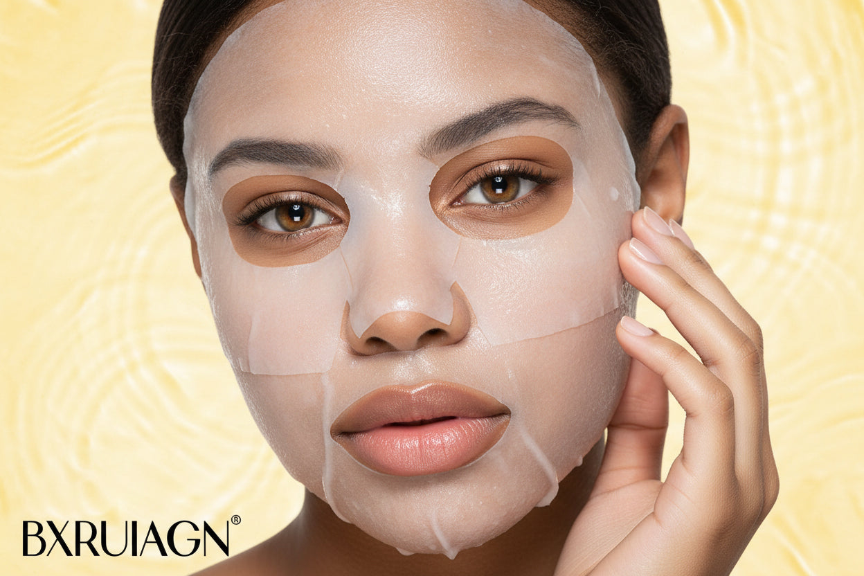 BXRUIAGN Snail Mucin 96 Hydrogel Face Mask