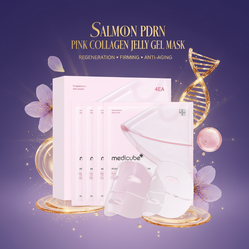 Salmon PDRN Pink Collagen Jelly Gel Mask