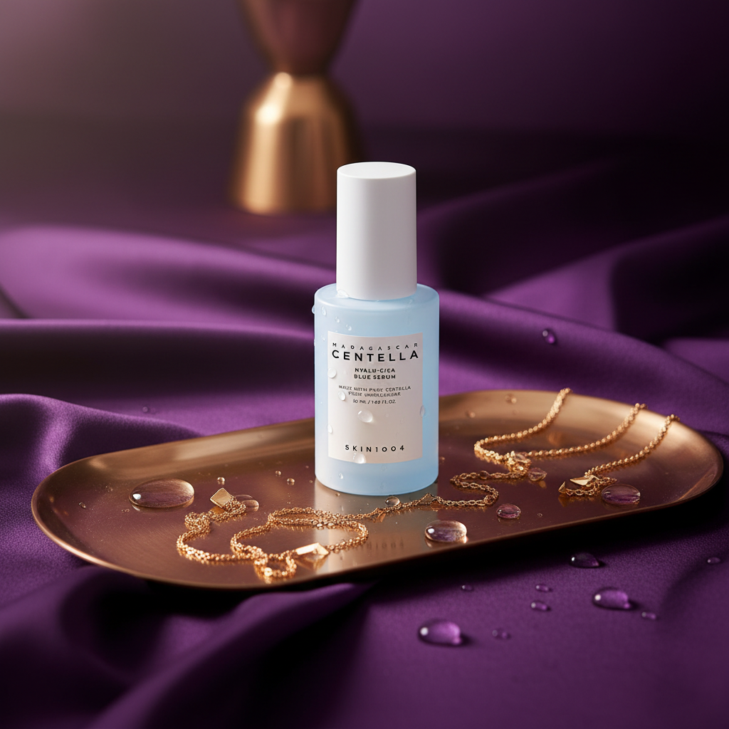 SKIN1004 Madagascar Hyalu-Cica Blue Serum Branded Image