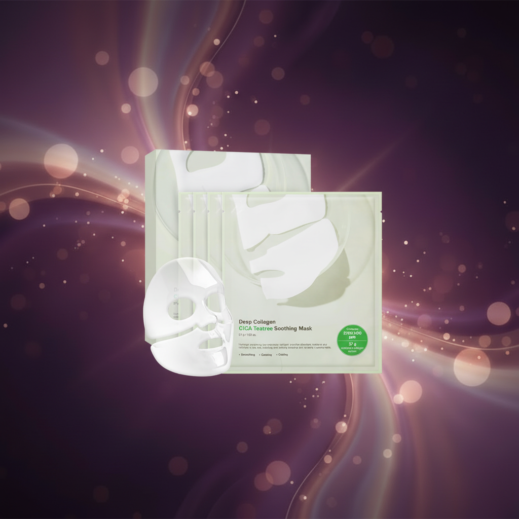 Sungboon Editor Deep Collagen CICA Teatree Soothing Mask - Exact Brand Colors