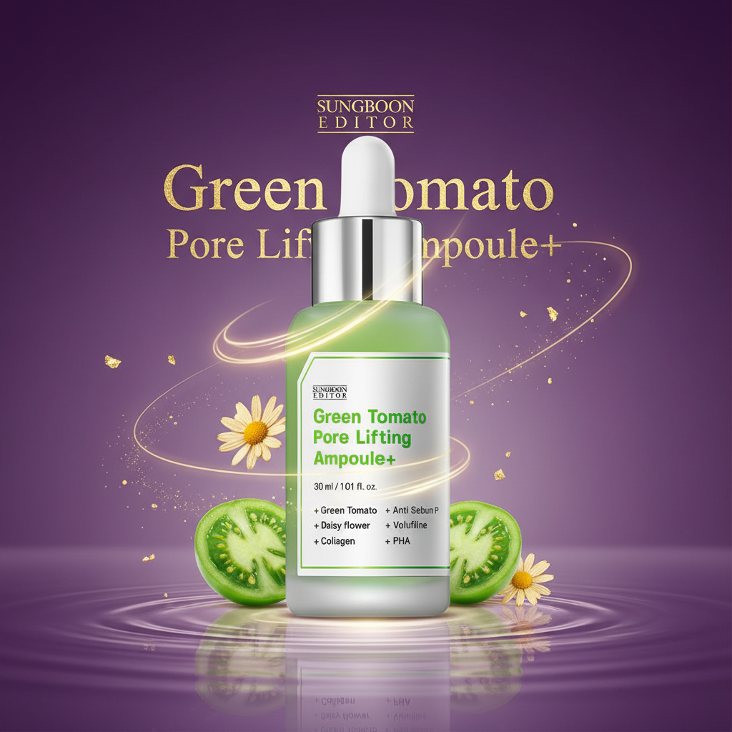 Sungboon Editor Green Tomato Pore Lifting Ampoule+
