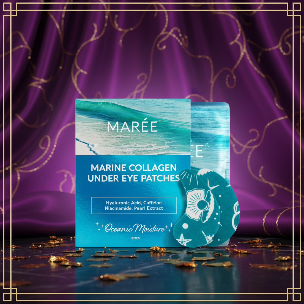 Turquoise Eye Patches for Tired Eyes